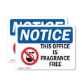 thumbnail image 1 of (2 Pack) This Office Is Fragrance Free Sign, 1 of 7