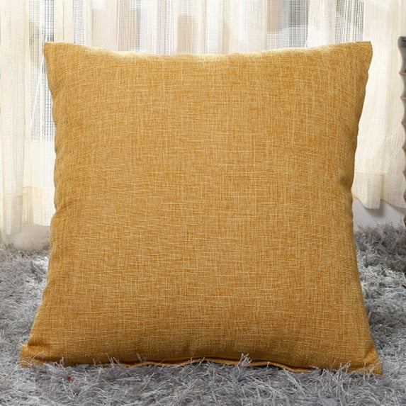 2 Pack Throw Pillow Covers 20x20 inch, Yellow Pillow Covers for Bed Room Living Couch Home Dercoration