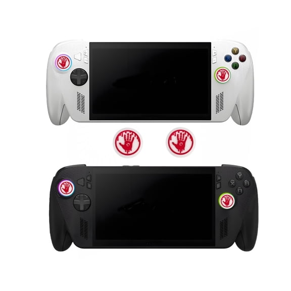 2-Pack Thumb Grip Caps for ROG Xbox Ally / ROG Xbox Ally X Gaming Console，Anti-Slip Silicone Joystick Grip Rocker Covers,Sweat-Proof Gaming Accessories