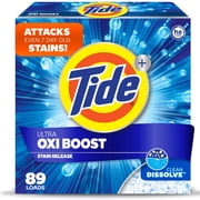 2 Pack  Tide Laundry Detergent Plus Ultra Oxi Powder, 73 Loads, 114 oz