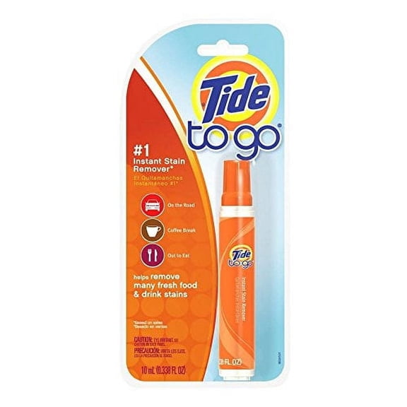 2 Pack - Tide To Go Instant Stain Remover 0.33oz Each
