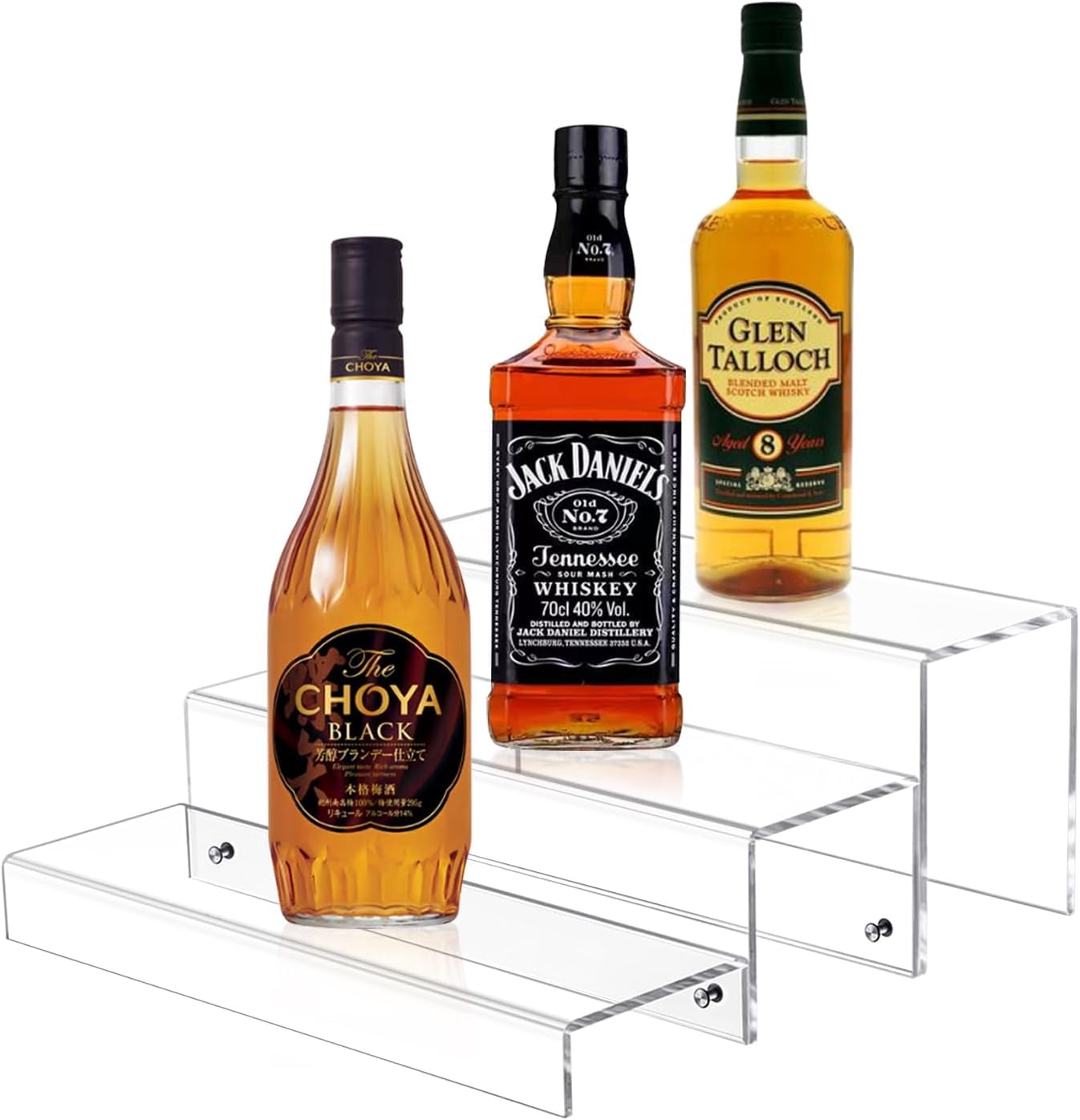 2 Pack Tiers Bar Shelves for Liquor Bottles, 15