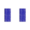 thumbnail image 1 of 2 Pack Tinsel Foil Curtain Backdrop - 3.28x6.56 Ft Metallic Fringe Photo Booth Props for Wedding Birthday, Valentine's Day Engagement Graduation Christmas Party Wall Decoration, 1 of 5