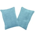 thumbnail image 1 of 2 Pack Tiny Pillows, 11 X 7 Inches Small Pillow, Mini Pillow, Rectangle Memory Foam Small Pillow for Travel, Sleeping, Nap and Neck, Knee, Lumbar Support, Tiny Cushion for Pet, Dogs, 1 of 6