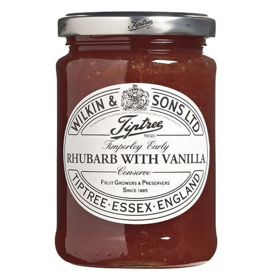 (2 Pack) - Tiptree - Rhubarb with Vanilla Conserve | 340g | 2 PACK BUNDLE