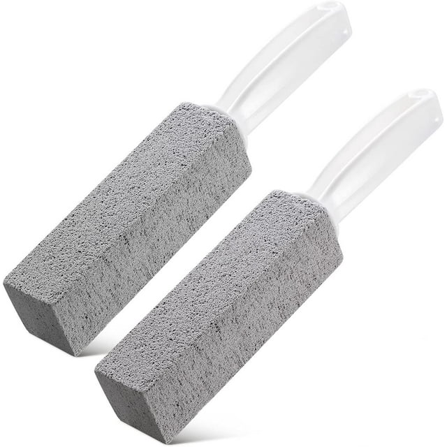 2 Pack Toilet Cleaner Hard Water Build up Remover with Ergonomic Handle