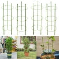 2Pack Tomato Cage Plants Support, Trellis Climbing Ring Cage Stand for