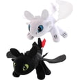 thumbnail image 1 of 2 Pack Toothless Dragon Plush Cute Dragon Stuff Figures Toys for Children Friends Fans, 1 of 5