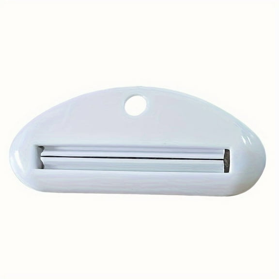 2-Pack Toothpaste Tube Squeezer Set – White Manual Dispensers for Toothpaste, Creams & Gels, Reusable Bathroom Tools to Minimize Waste