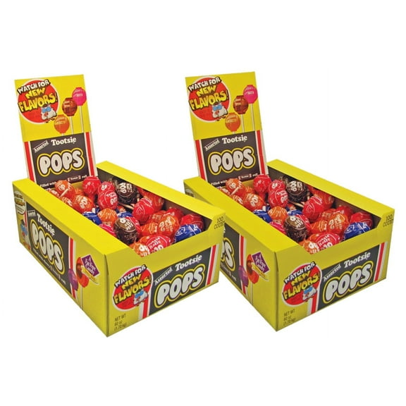 2 Pack | Tootsie Assorted Flavors Candy Center Pops (60 oz., 100 ct.)