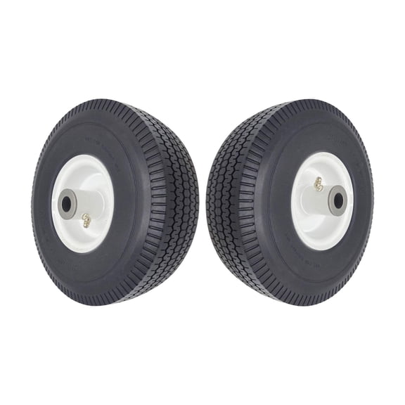 2-Pack Toro TimeCutter 105-3471 Front Wheels Flat-Free Tires 4.10x3.50-4
