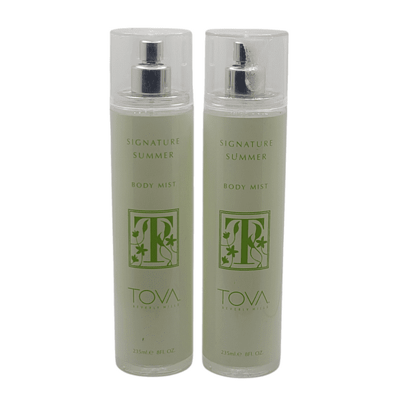 2 Pack Tova Signature Summer Body Mist 8oz *See Description*