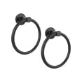 thumbnail image 1 of 2 Pack,Towel Holder for Bathroom Wall Matte Black Towel Ring 304 Stainless Steel Hand Towel Holder Heavy Duty Towel Hanger for Bath, Kitchen, 1 of 5