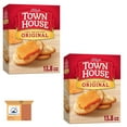 thumbnail image 1 of ( 2 Pack ) Town House Original Oven Baked Light And Buttery Crackers, 13.8 oz Box, 1 of 8