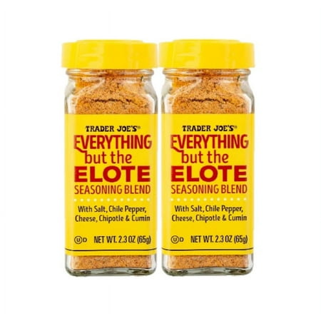 2 Pack | Trader Joe's Everything But The Elote Seasoning Blend, 2.3 oz
