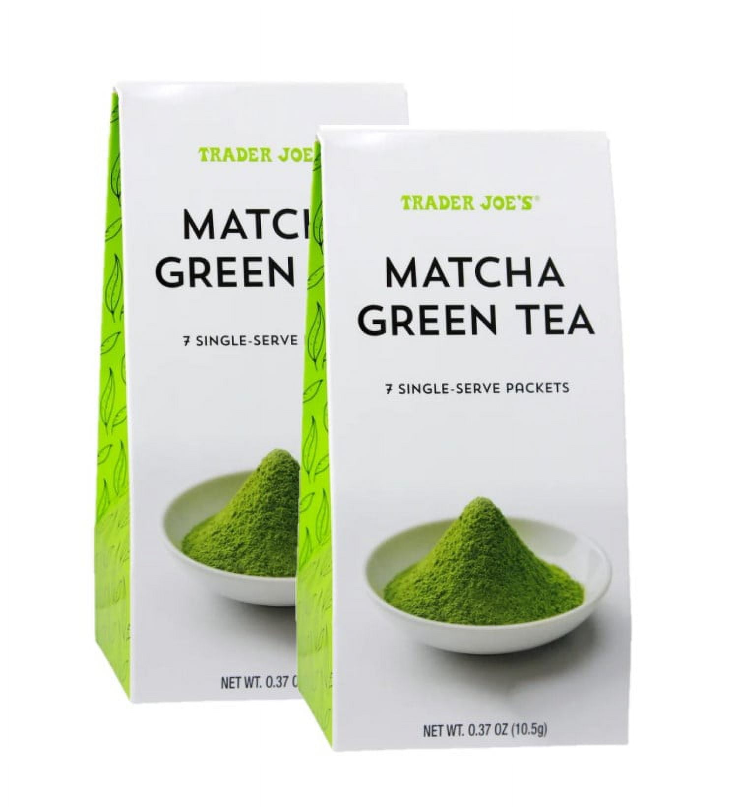 2 Pack Trader Joe's Matcha Green Tea Powder