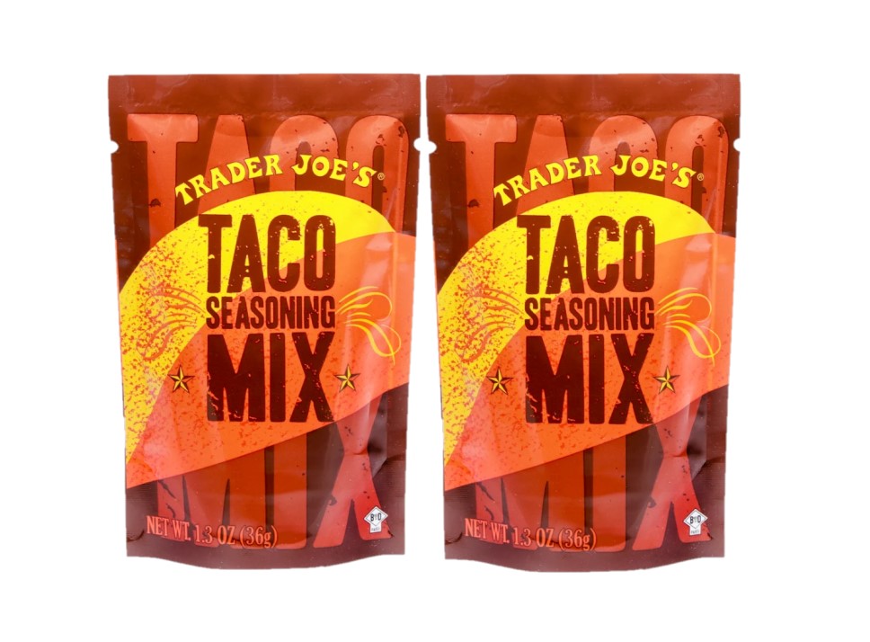 2 Pack Trader Joe's Taco Seasoning Mix, 1.3 Oz
