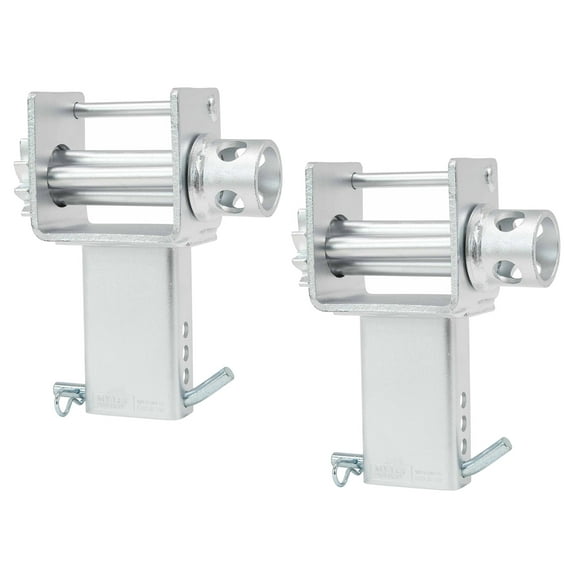 (2 Pack) Trailer Stake Pocket Winch Zinc Plated Flatbed Utility Capacity# 16200 lbs