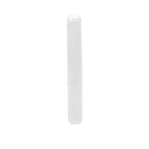 2 Pack Travel Toothbrush Case, Portable Travel Toothbrush Holder, Plastic Toothbrush Container Protector Cover for Traveling, Camping, Home, Business, Hiking Toothbrush Tube, 7.7",Clear