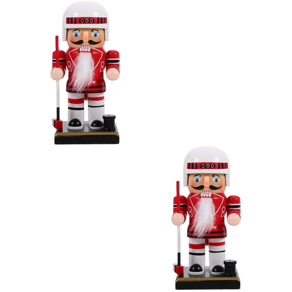 2 Pack Tree Christmas Nutcracker Man 15.00X7.00X7.00CM Red