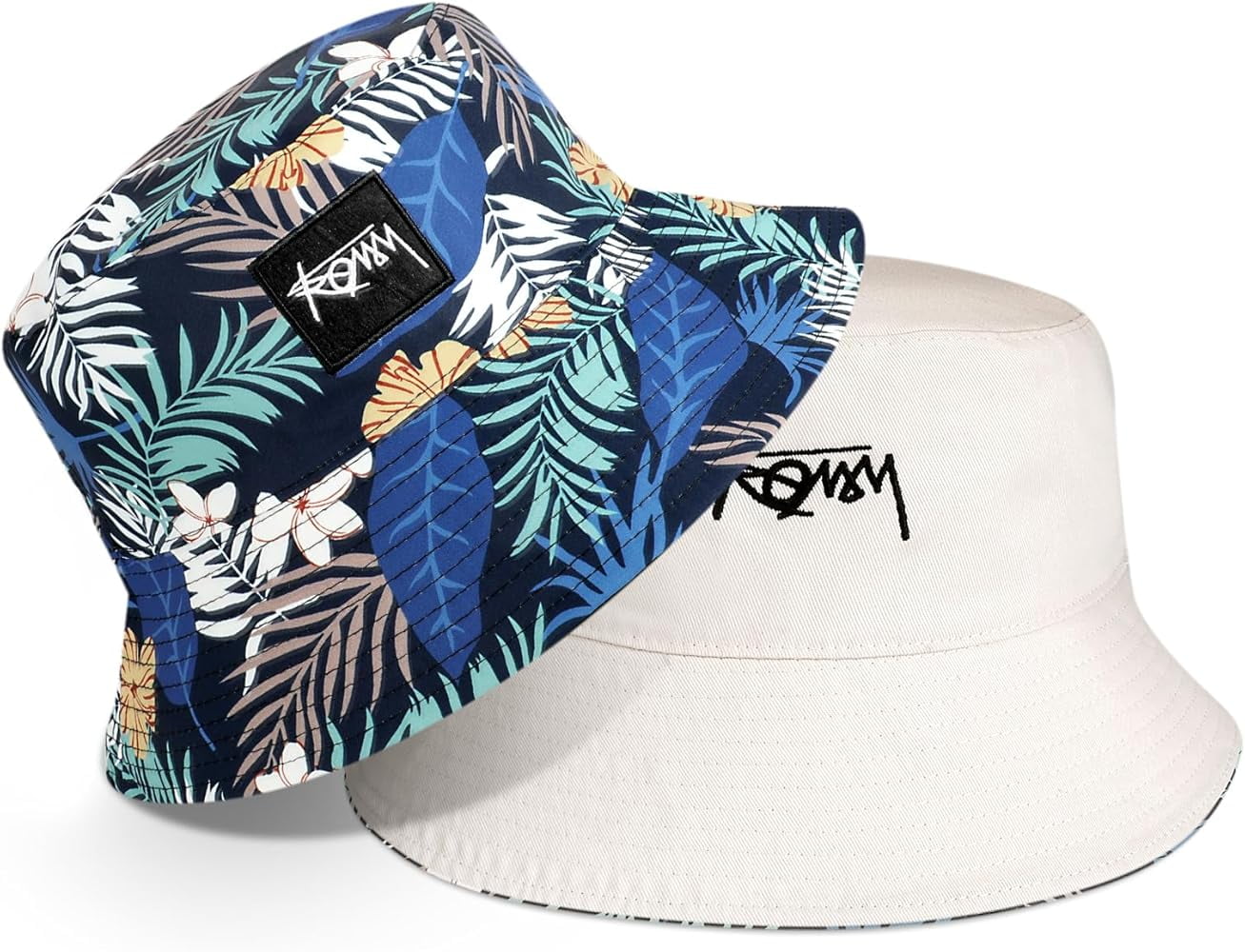 PGA TOUR Golf Reversible Bucket Hat, White/Gray