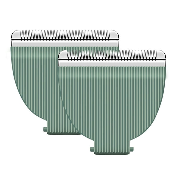 2 Pack Trimmer Replacement Blades Compatible with Meridian Electric Body & Pubic Hair Trimmer ,Hygienic Ceramic Blades Compatible with Meridian Body Trimmer (Onyx & Sage)