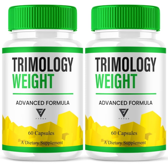 (2 Pack) Trimology Weight Advanced Support, Trimology Weight Formula (120 Capsules)