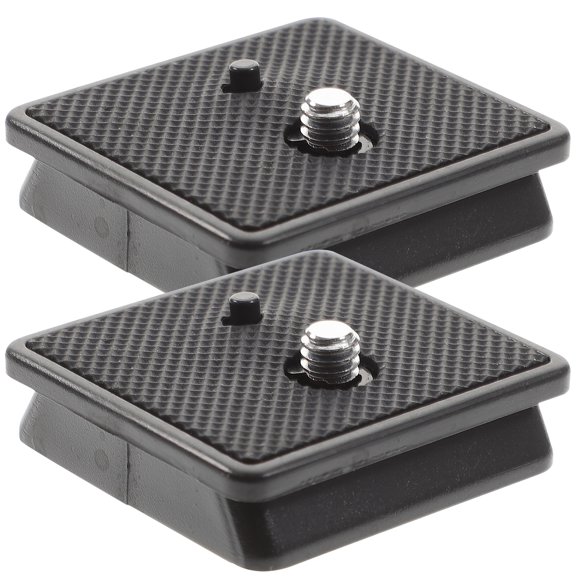 2 Pack Tripod Quick Release Plate for Camera Metal Camera Screw Tripod Mount Plate, Camera Mount Tripod Adapter, Fit DSLR Camera