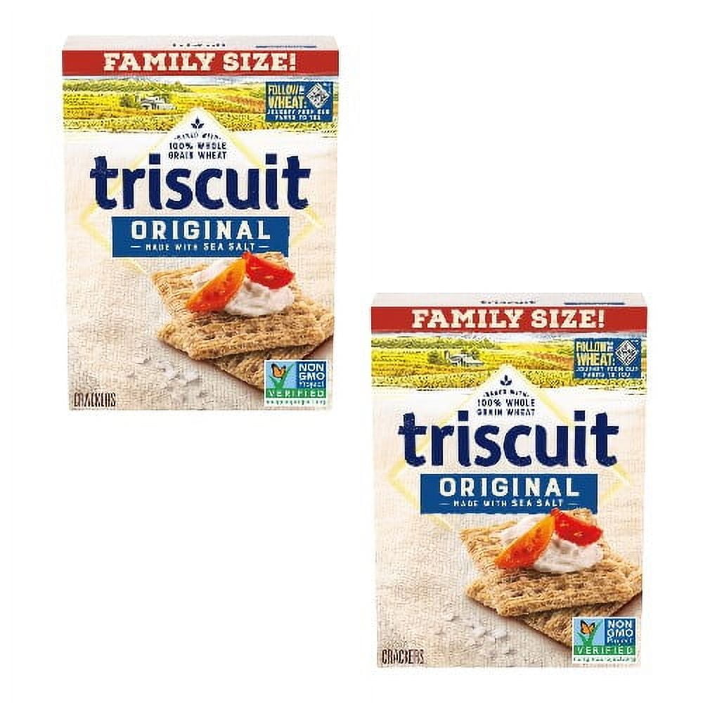( 2 Pack ) Triscuit Original Crackers - Family Size - 12.5oz