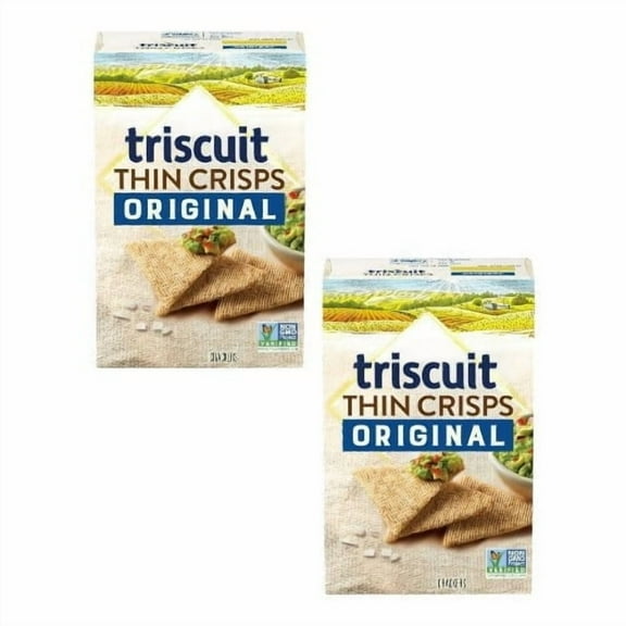 ( 2 Pack ) Triscuit Thin Crisps Original Crackers - 7.1oz