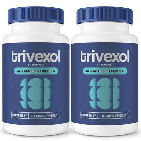 (2 Pack) Trivexol Capsules – Gentle Gut & Digestive Support Formula for Balance & Wellness | Easy-to-Take Capsules (120 Capsules)