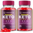 thumbnail image 1 of (2 Pack) Tropiketo Keto ACV Gummies - Apple Cider Vinegar Supplement for Weight Loss - Energy & Focus Boosting Dietary Supplements for Weight Management & Metabolism - Fat Burn - 120 Gummies, 1 of 3