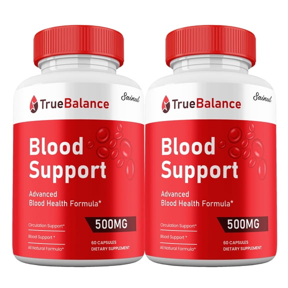 (2 Pack) True Balance Capsules, All Natural Supplement, True Balance Blood Support Pills Premium Ingredients Max Strength