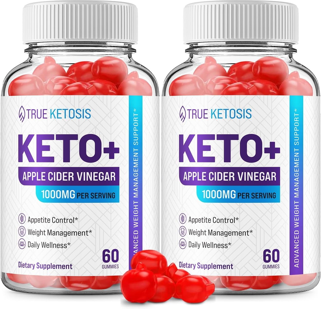 2 Pack True Ketosis ACV Gummies Official Keto True Ketosis ACV
