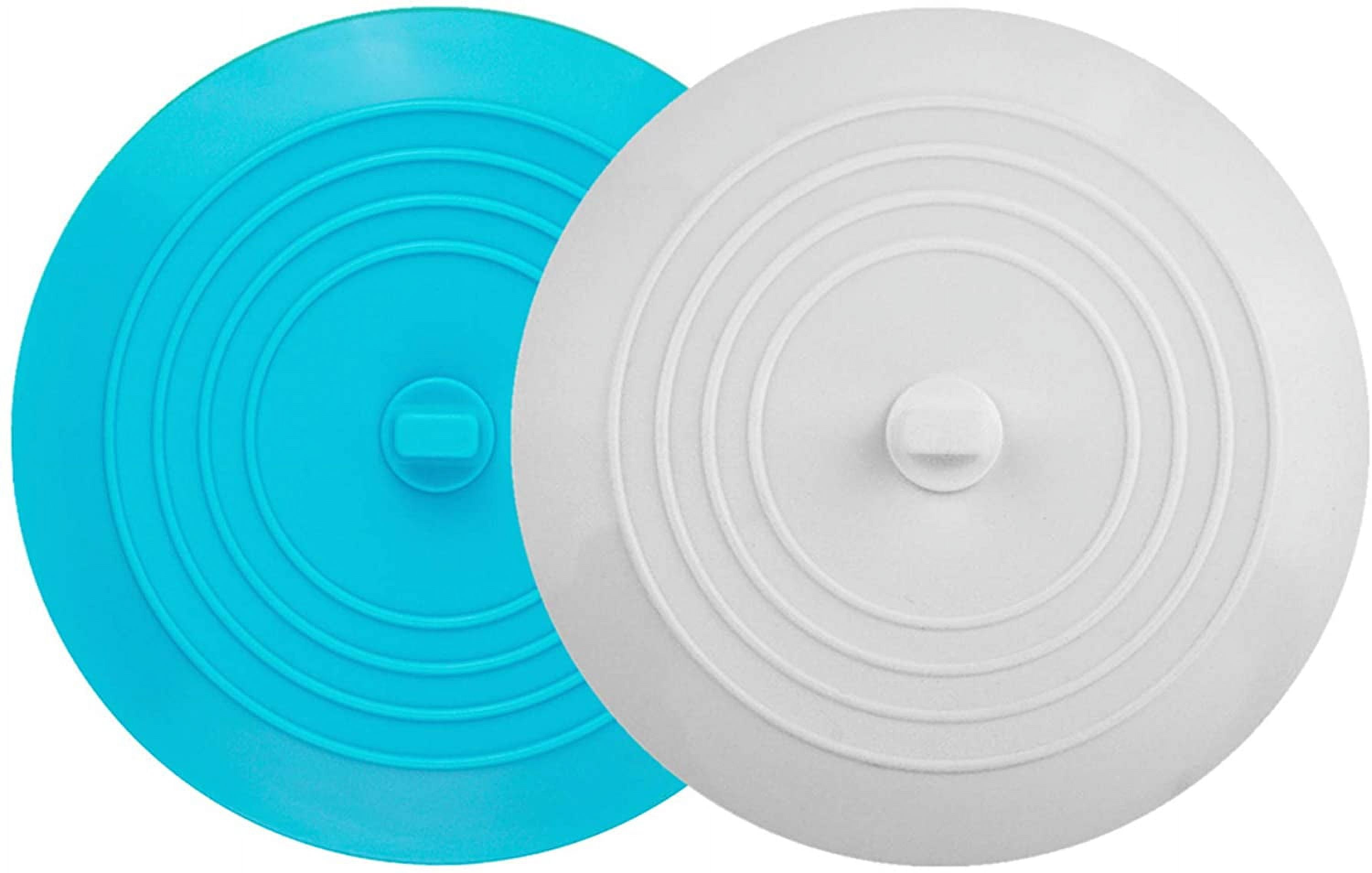 Bath Plugs Silicone Sink Stopper Kitchen Sink Stopper 15Cm Diameter For Kitchens, Bathrooms And Laundry Universal Drain Plug Stopper 1 Pcs Blue