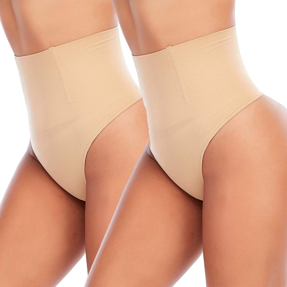 Thong Shapewear for Women Tummy Control Underwear Body Shaper High