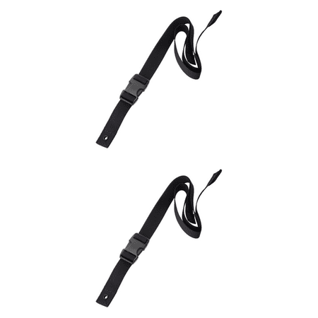 (2 Pack) Tusk 1â€ Saddle Bag Compression Webbing, and Buckles w/ Bolt Hole Standard