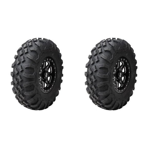 (2 Pack) Tusk Megabite Radial Tire 25X8-12 for Arctic Cat Mudpro 1000 H2 Efi 2010