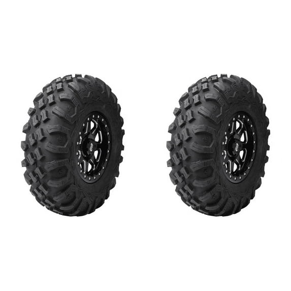 (2 Pack) Tusk Megabite Radial Tire 27x9-14 for Can-Am Outlander Max 400 Efi Xt 2009-2014
