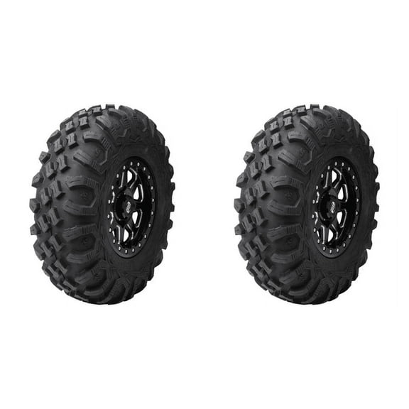 (2 Pack) Tusk Megabite Radial Tire 27x9-14 For SUZUKI King Quad 750AXi Power Steering SE Plus 2022
