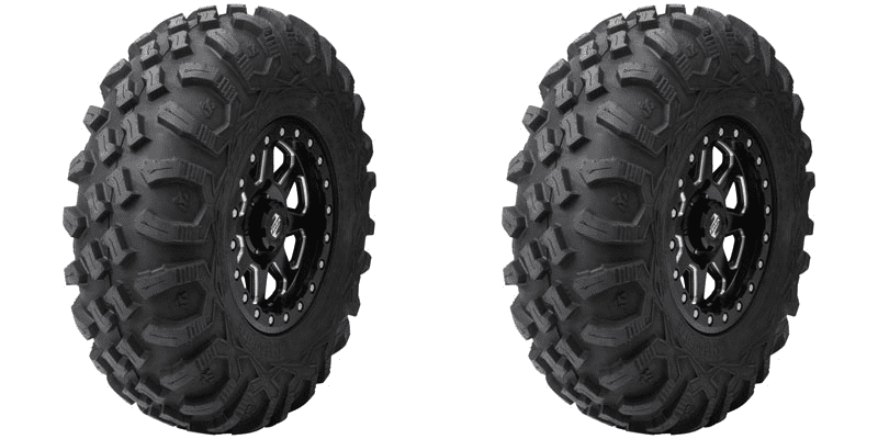 (2 Pack) Tusk Megabite Radial Tire 30X10-14 for Honda Rincon 680 Gps 4X4 2006-2009