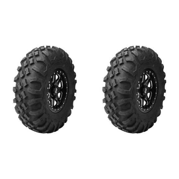 (2 Pack) Tusk Megabite Radial Tire 32X10-14 for Honda Rincon 680 Gps 4X4 2006-2009