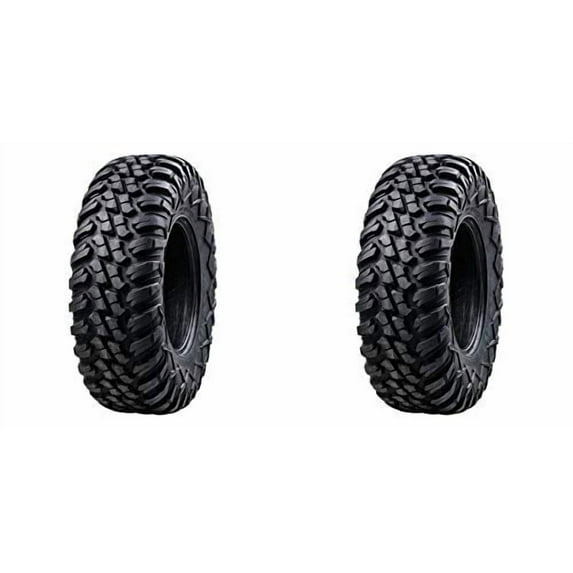 (2 Pack) Tusk Terrabite Radial Tire 25X8-12 Medium/Hard Terrain for Honda Rincon 650 Gps 4X4 2004-2005