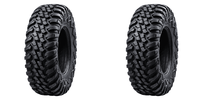 (2 Pack) Tusk Terrabite Radial Tire 32X10-14 Medium/Hard Terrain for Polaris Sportsman 800 Ho Efi 4X4 2008