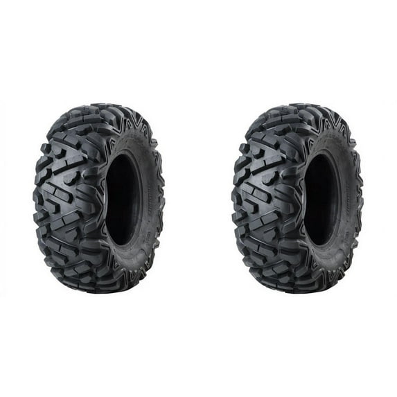 (2 Pack) Tusk Trilobite Tire 25X10-12 for Polaris Ranger 500 2X4 2008