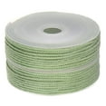 thumbnail image 1 of 2 Pack Twisted Nylon Twine Thread Beading Cord 2mm 13M/43 Feet Extra Strong Braided Nylon String, Turquoise Green, 1 of 6
