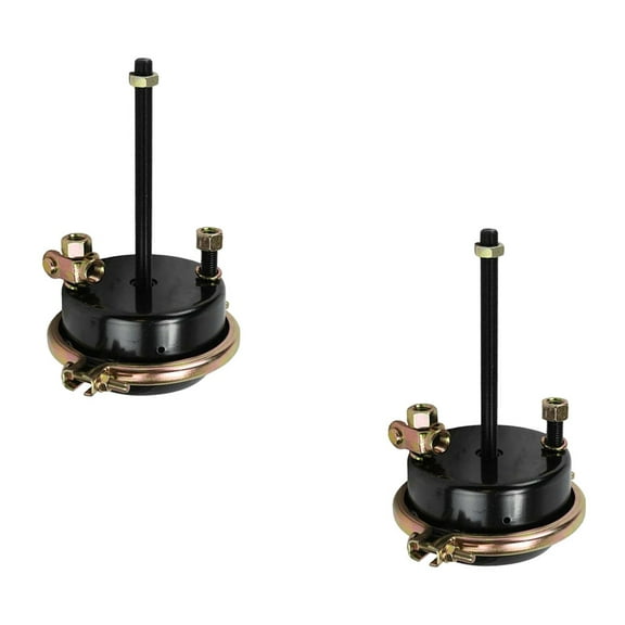 2 Pack Type 24 Service Brake Chamber w/ Mounting Hardware & Clevis Assembly Replaces 24SC, Bendix 288809 225926 800825, Freightliner 19QE486 HDX SC24L