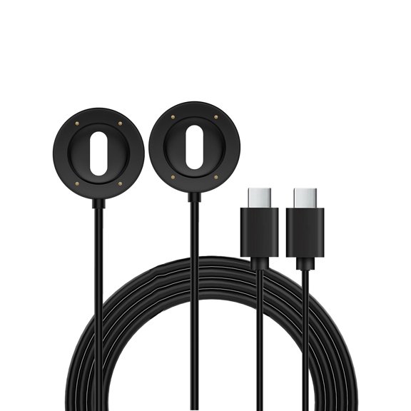 2 Pack Type-C Magnetic Charger Cable for SUUNTO Run ,Compatible for SUUNTO Run Charging Replacement Accessory 1M/3.3ft - Black