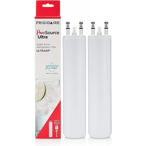 2-Pack ULTRAWF PureSource Ultra Water Filter, Replacement Cartridge for Frigidaire Refrigerators,White