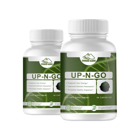 (2 Pack) UP-N-GO - Up-N-Go Healthy Digestion Supplement